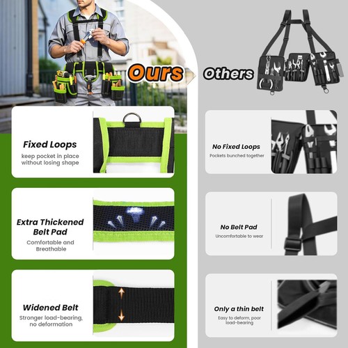 Heavy duty tool belt - heavy,
