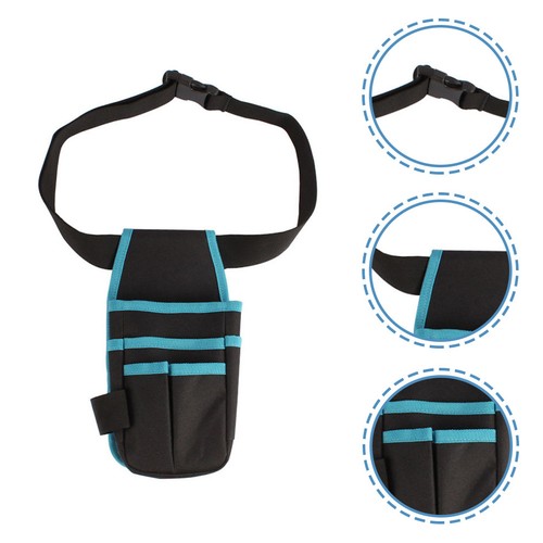 Wear resistant black tool belt - black,