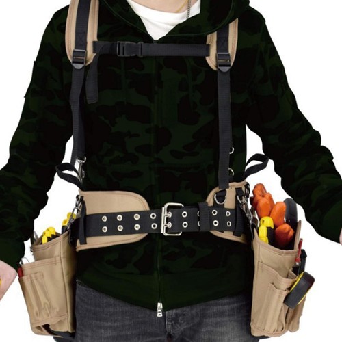 Tool belt with suspenders - tool,