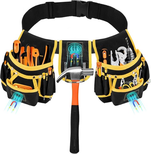 Tool belt with removable - with,