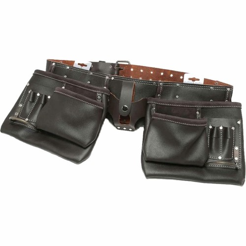Carpenter work belt oil tan - carpenter,