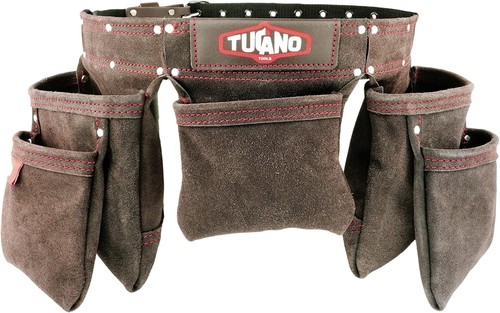 Leather tool belt for - leather, framers